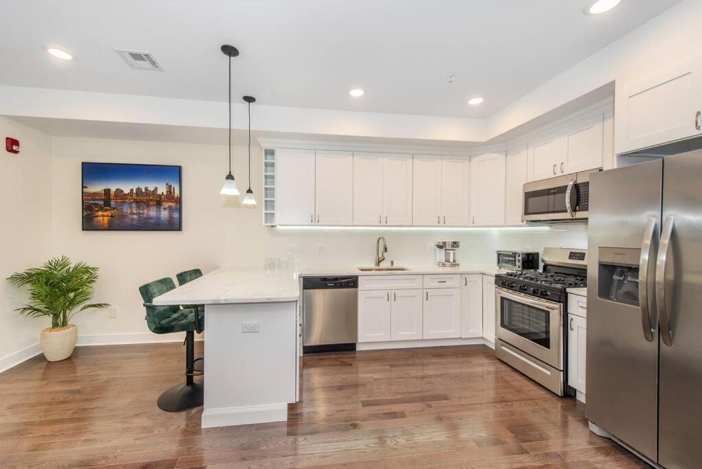 נורת' ברגן Stylish Chic Condo Nyc At Fingertips מראה חיצוני תמונה