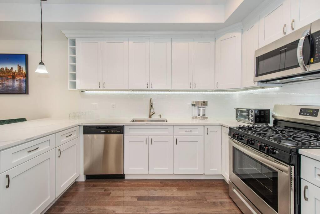 נורת' ברגן Stylish Chic Condo Nyc At Fingertips מראה חיצוני תמונה